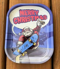 Rolling Tray 180mm x 140mm Metal Ashtray Tobacco Plate Smoke Accessories