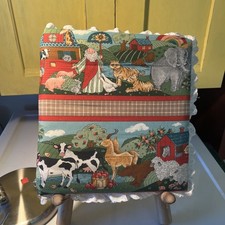 Noah  s Ark Hand Made Cover 3 Ring Photo Album Scrapbook