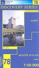 Kerry: Sheet 78 (Irish Discovery Se... by Ordnance Survey Irel Sheet map, folded