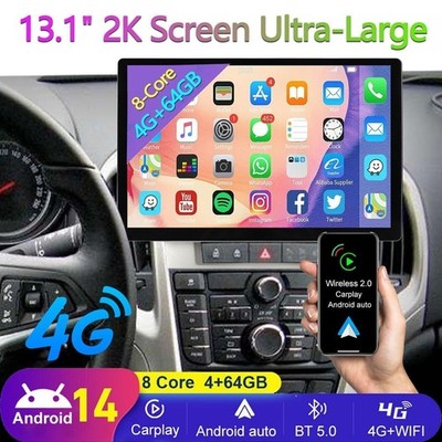 13.1'' 2K Android 14 Car Stereo For BUICK EXCELLE VERANO 2009-2015 Apple CarPlay