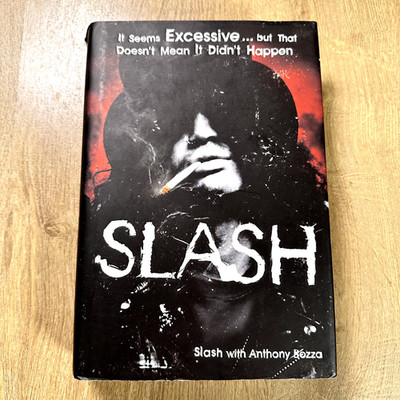 Slash English Book 1st Hardcover Guns N Roses