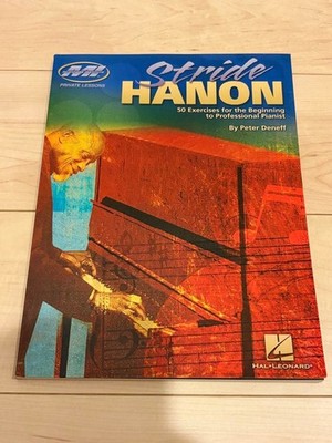 Stride Hanon Piano Exercises Book for Beginners to Pros Peter Deneff