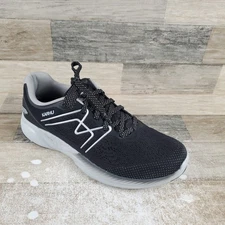 Karhu Fusion Ortix 3.5 Mens Shoes Sz 10 Black Dawn Blue Mesh Lace Up Sneakers