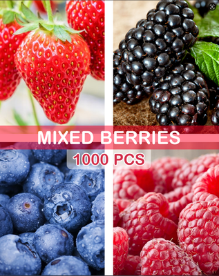 #ad 1000 Mixed Berry Seeds Strawberry Blueberry Raspberry Blackberry Fruit Garden $4.99