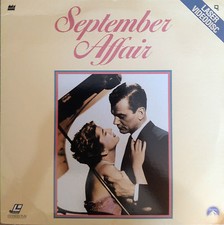 September Affair - Joan Fontaine - Joseph Cotton - LaserDisc