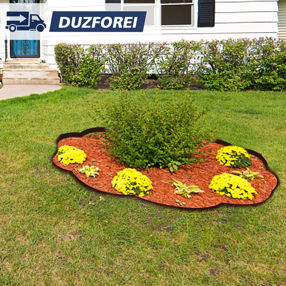 Steel Lawn Edging 6pcs 40"x8" Steel Garden Edging Border Steel Landscape Edging eBay