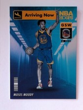 2021-22 Hoops #20 Moses Moody Arriving Now Golden State Warriors