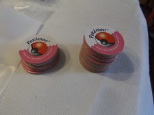 Pokémon Master Trainer Board Game Pink Chips # 2 &