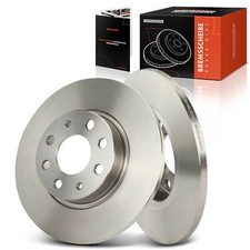 Image of A-Premium 2x 330mm Brake Discs for Fiat Grande Punto Opel Corsa 2005-2014 Front