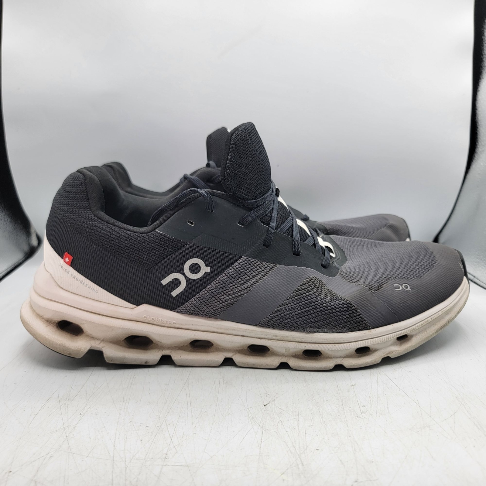 On Cloud Cloudrunner Mens 13 Black Eclipse Frost … - image 7