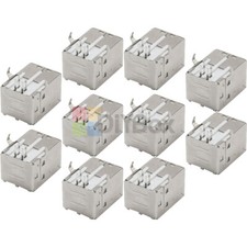 10X Plug Port Connector Socket PCB Replacement USB Type B Female Right Angle
