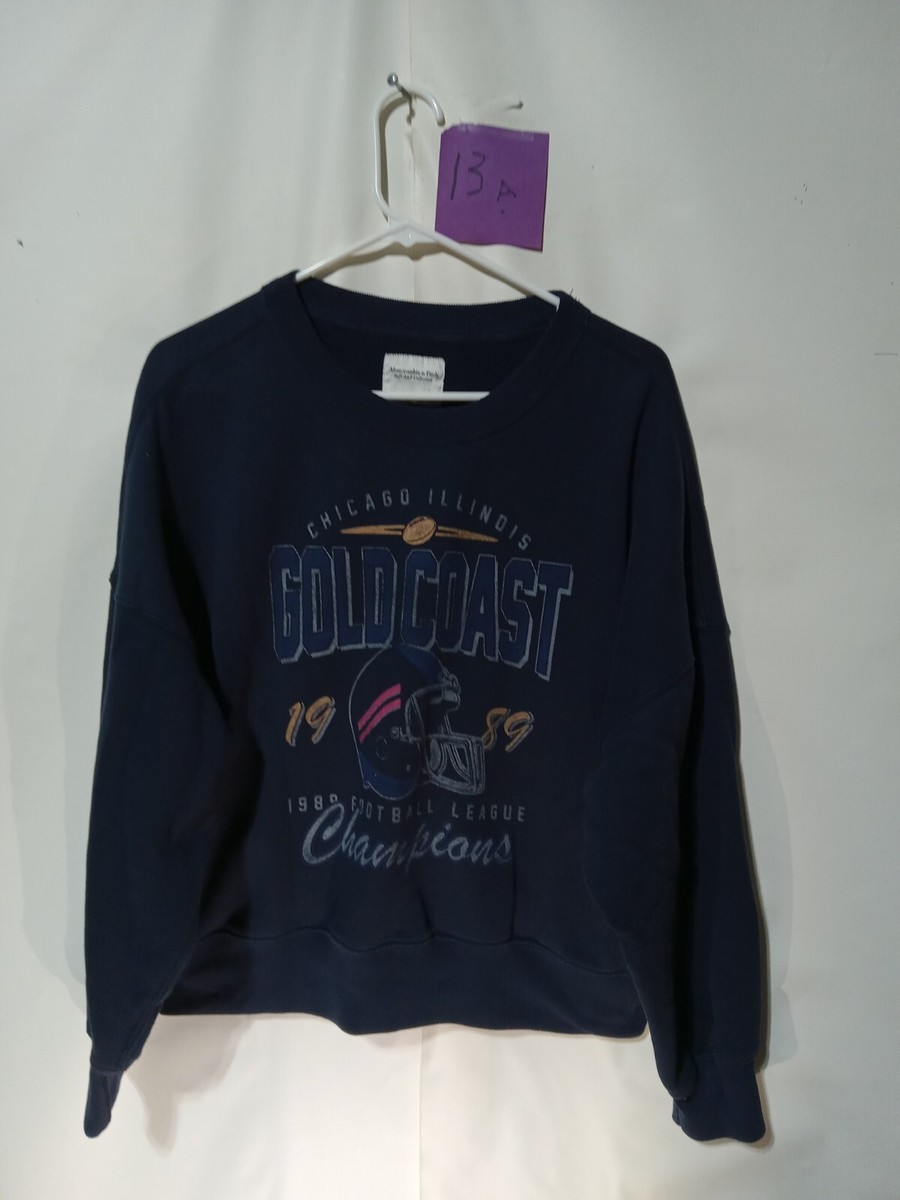 Womens Sweatshirt Abercrombie Logo Crew Sweatshirt Abercrombie