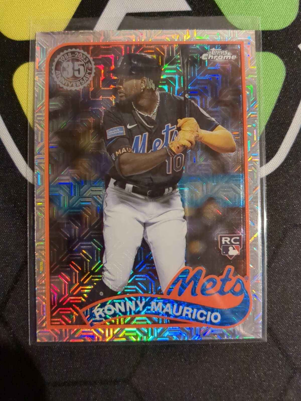 Ronny Mauricio 2024 Topps Chrome '89 Silver Pack Refractor Rc #T89C-3