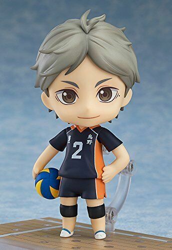 Nendoroid 665 Haikyu!! KOSHI SUGAWARA ORANGE ROUGE from