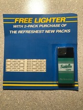 1987 Vintage Salem Lights Cigarette Lighter S...