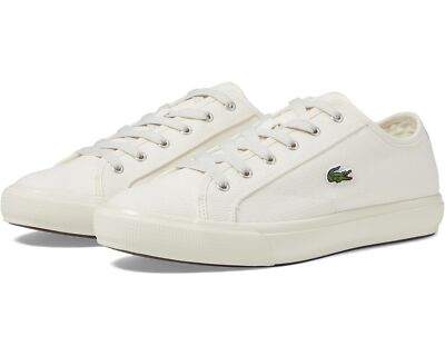 Lacoste Men's   Backcourt 124 1 CMA  White/Off White 47CMA0005-18C