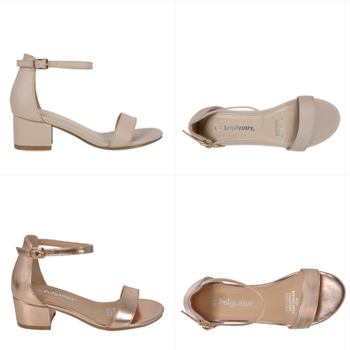 NEW Spendless Kids Girls Roxy Vybe Junior Low Block Heel Dress Sandal | eBay