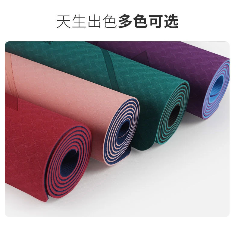 Eco-Friendly Extra-Large Non-Slip Yoga Mat – 6mm or 8mm Thick TPE Material for Pilates, Gym, and Exercise – Durable & Sustainable Design Eco-Friendly Extra-Large Non-Slip Yoga Mat – 6mm or 8mm Thick TPE Material for Pilates, Gym, and Exercise – Durable & Sustainable Design