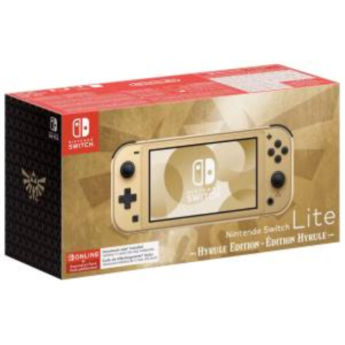 SWITCH LITE CONSOLE HYRULE EDITION SPECIAL EDITION + 12M NSO