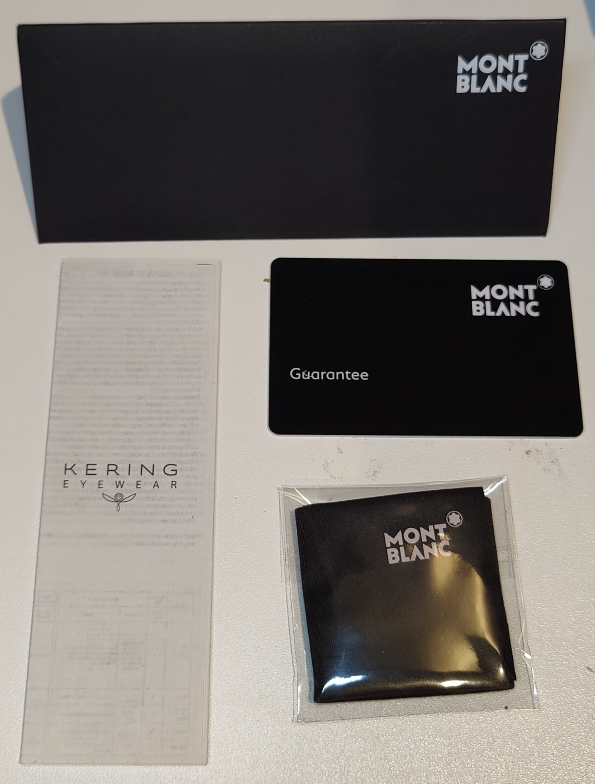 Mont Blanc New Case Sunglasses Eyewear Box ORIGINAL Kering Montblanc