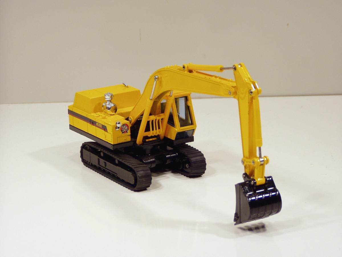 Mitsubishi MS300 Excavator - 1/48 - Shinsei #606 - N.MIB | eBay