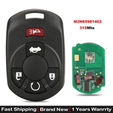 For 2005-2007 Chevrolet Corvette Keyless Remote Transmitter Key Fob M3n65981403
