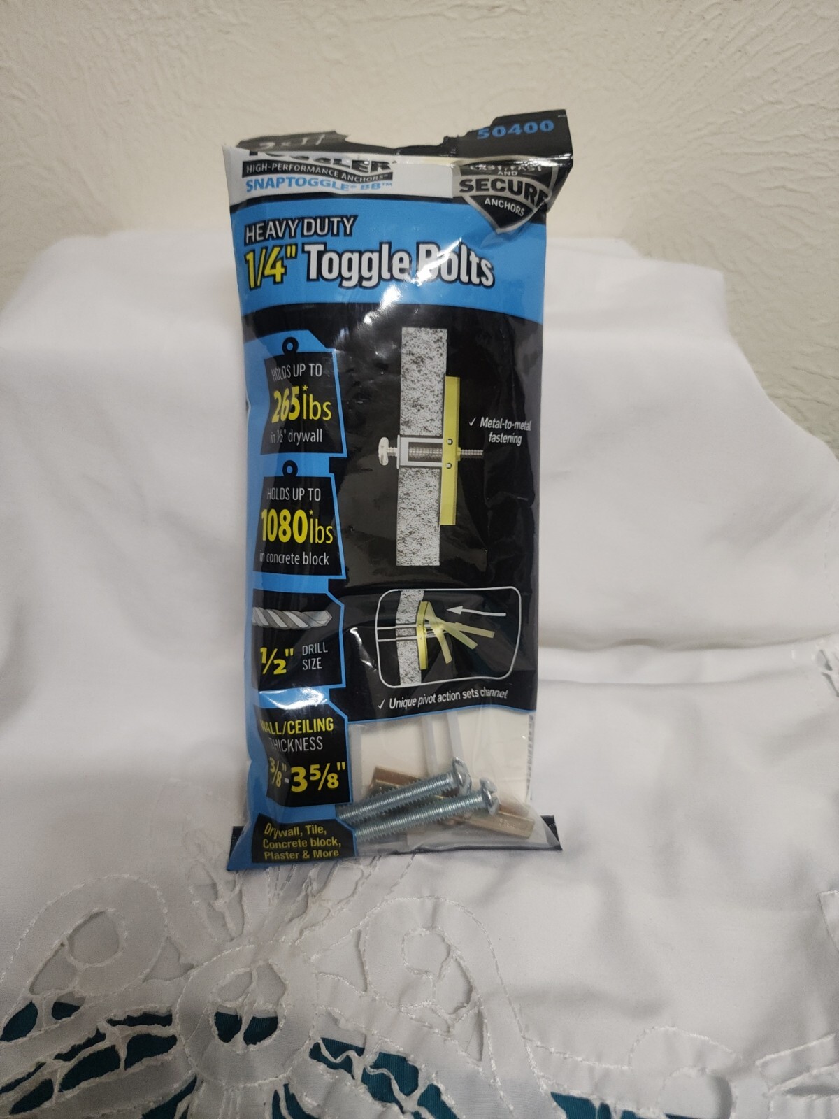 Toggler Heavy Duty Toggle Bolts 1/4" 115648 eBay