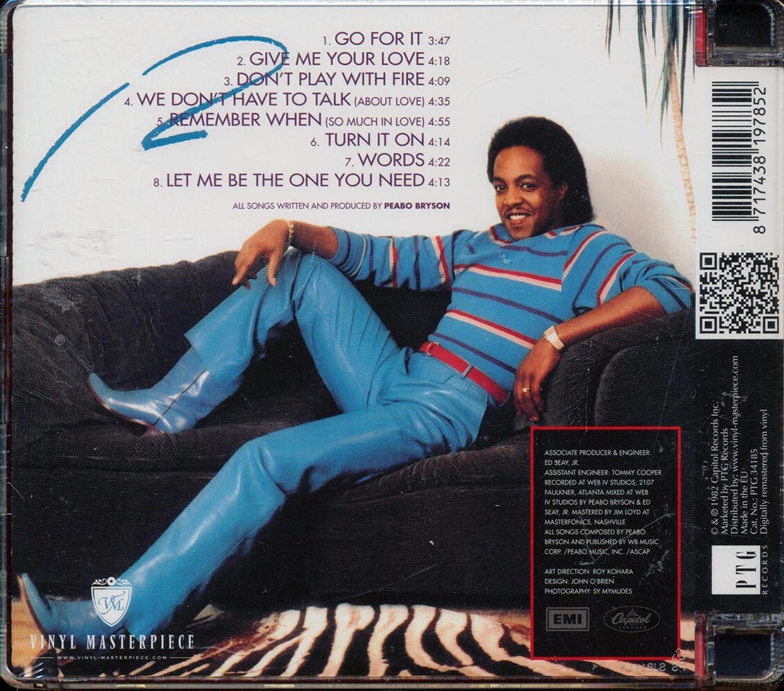 CD Peabo Bryson - Don't Play With Fire | eBay