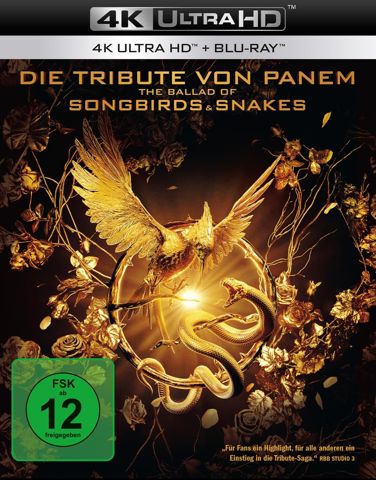 Die Tribute von Panem - The Ballad of Songbird & Snakes (4K Ult (4K UHD Blu-ray)