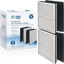 Air Purifier Filter with Carbon Prefilter Compatible with Idylis B