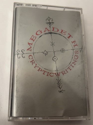Zwei Kassetten aber wer kauft? & Cryptic Writings Megadeth (REPARATURBEDÜRFTIG) - Bild 6 von 9