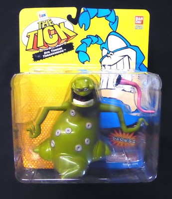The Tick Evil Tongue Thrakkorzog Figure Fox Network Bandai America 1995 New