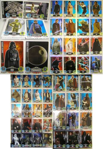 Star Wars FORCE ATTAX Movie Card - CHOISIR ENSEMBLE COMPLET - Photo 1/5