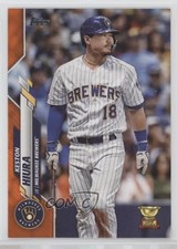 2020 Topps Wal-Mart Orange Border /99 Keston Hiura #571 lu0