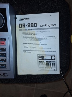 Boss Dr-880 DR880 Dr. Rhythm Drum Rhythm Machine for sale online