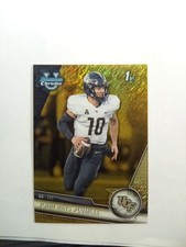 2023 Bowman University Chrome John Rhys Plumlee /50 Gold Shimmer Refractor #104