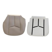  522 Driver Side Bottom Replacement Seat Cover  Foam Cushion Med Tan