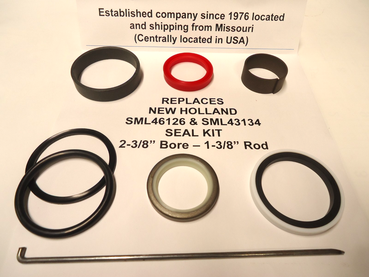 Replaces SML46126 & SML43134 Seal Kit for some New Holland loaders