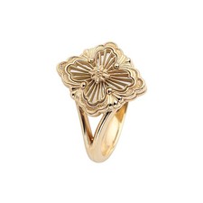 Buccellati Bague en tulle d'opéra en or jaune et nacre, petite taille 152322252