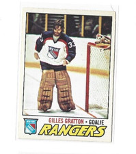 1977-78 O-Pee-Chee #207 Gilles Gratton NMMT