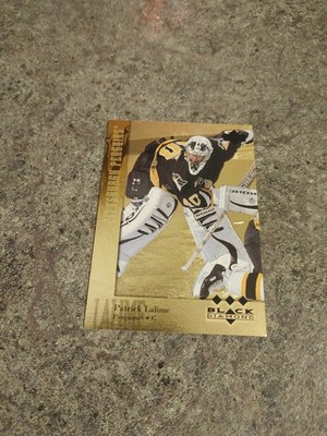 1996-97 Upper Deck Black Diamond GOLD Triple Diamond Patrick Lalime /50 SP RC !