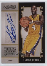 2012 Panini Timeless Treasures Talents Signatures 78/99 Antawn Jamison Auto pu3
