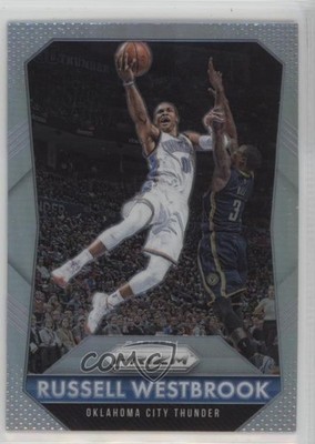 2015-16 Panini Prizm Silver Prizm Russell Westbrook #106 s7g