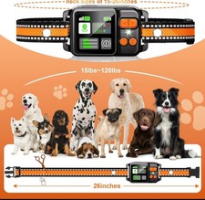 ZF500 GPS Wireless Dog Fence Collar IPX7 Waterproof Training Modes