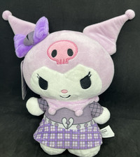 New with Tags Hello Kitty 8  Plush Kuromi in Purple Dress Jazwares Free Shipping