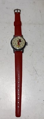 Vintage Mickey Mouse Watch Bradley Time Division Needs 