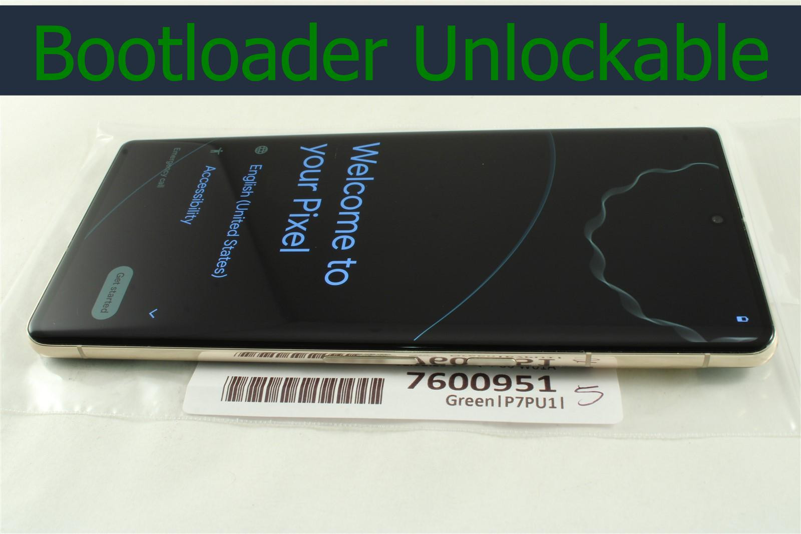 Google Pixel 7 Pro Unlocked AT&T T-Mobile Verizon Unlockable Bootloader 7600951