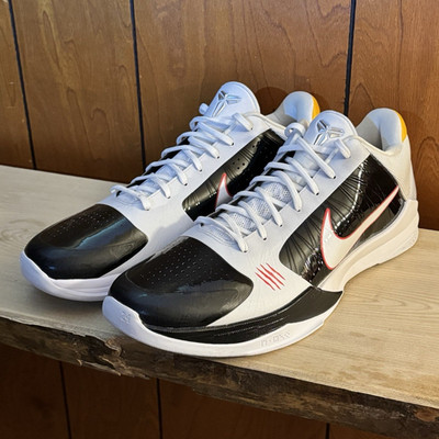 Nike Zoom Kobe 5 Protro Alternate Bruce Lee White/Black/Gold CD4991-101