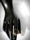 BEAUTY 925 STERLING SILVER NK THAILAND SMOKEY TOPAZ & MARCASITES STONES RING — photo 4