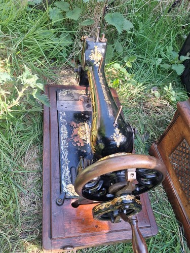 antike Singer 27k Nähmaschine 1905 - Bild 3 von 11